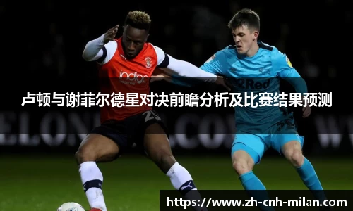卢顿与谢菲尔德星对决前瞻分析及比赛结果预测